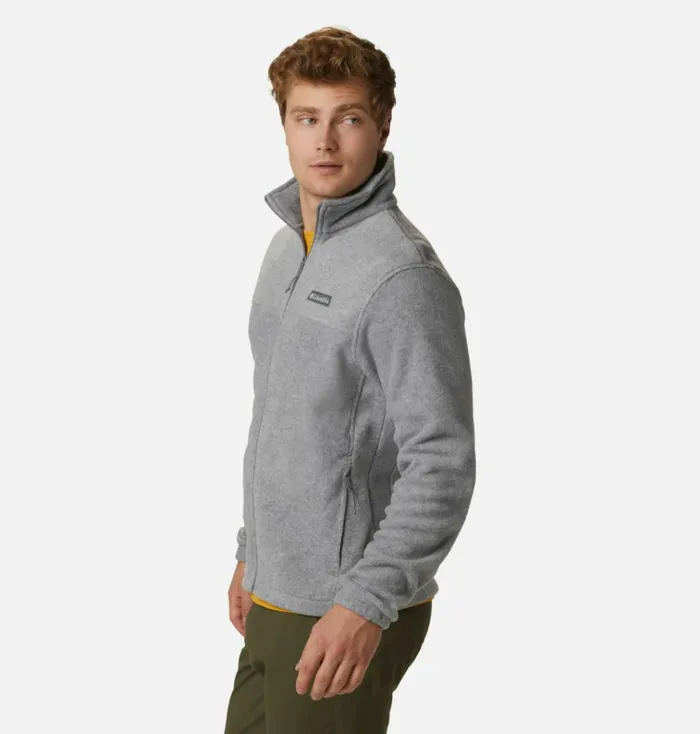 Steens Mountain 20 Full Zip Fleece Jacket Light Grey Heather Mens Columbia Sportswear Jackets and Vests Steens Mountain 20 Full Zip Fleece Jacket Light Grey Heather Mens Columbia Sportswear Jackets and Vests
