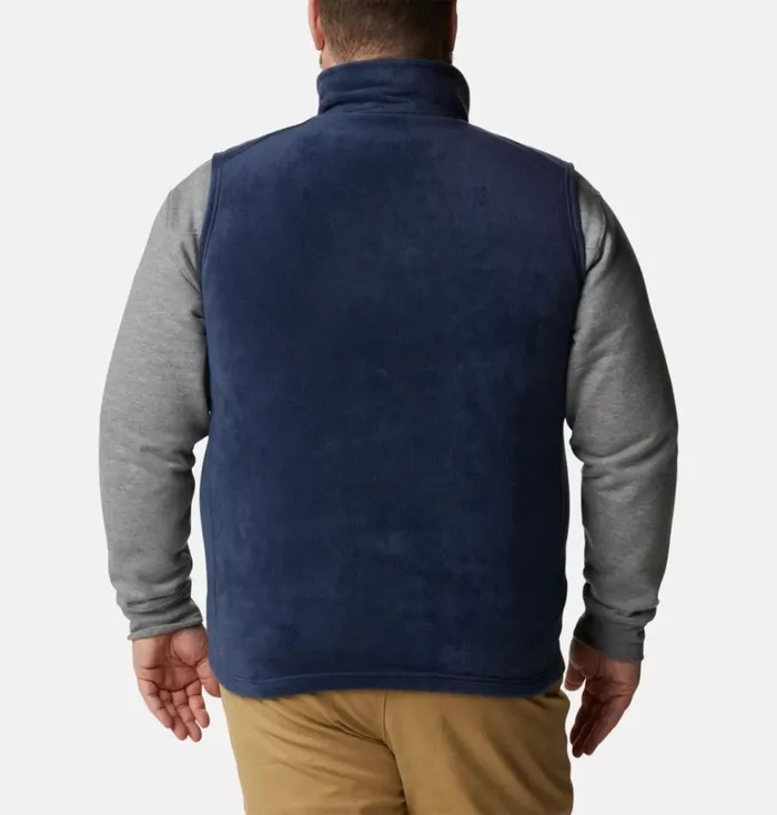 Steens Mountain Fleece Vest 8211 Big Collegiate Navy Mens Columbia Sportswear Vests Steens Mountain Fleece Vest 8211 Big Collegiate Navy Mens Columbia Sportswear Vests