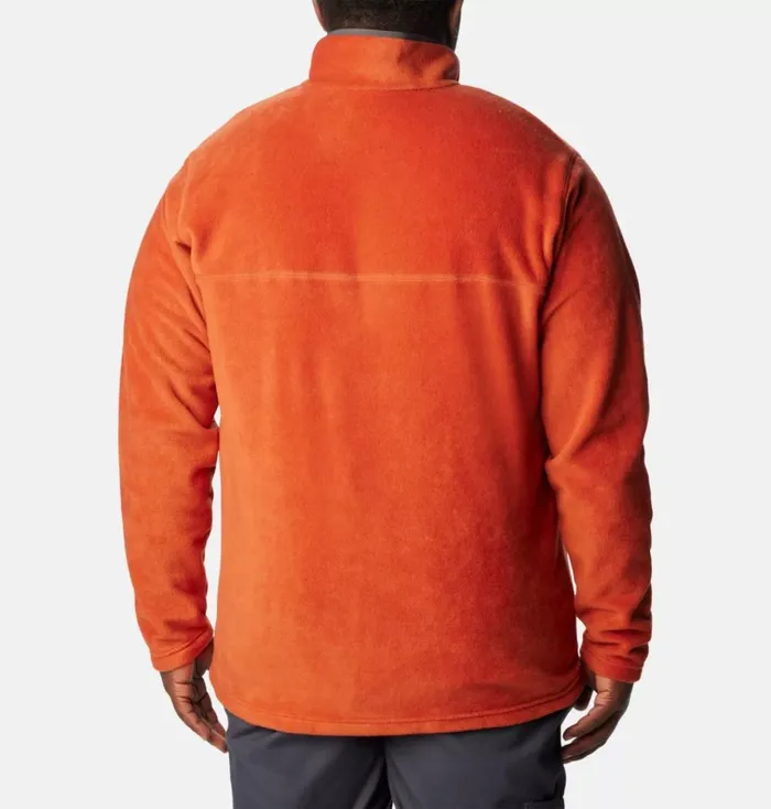 Steens Mountain Half Snap Fleece Pullover 8211 Big Warp Red Shark Mens Columbia Sportswear Pullovers and Tops Steens Mountain Half Snap Fleece Pullover 8211 Big Warp Red Shark Mens Columbia Sportswear Pullovers and Tops