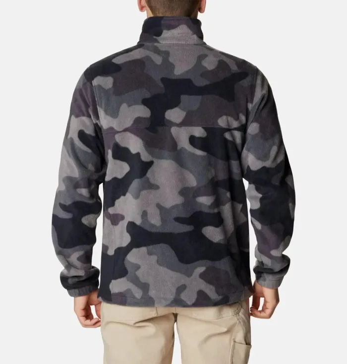 Steens Mountain Printed Jacket 8211 Tall Black Mod Camo Mens Columbia Sportswear Jackets and Vests Steens Mountain Printed Jacket 8211 Tall Black Mod Camo Mens Columbia Sportswear Jackets and Vests