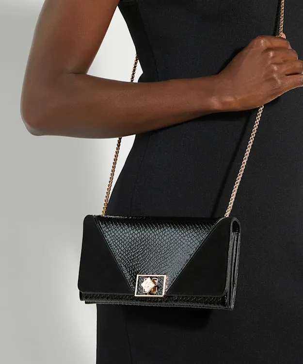 Styled Black Chain Handle Shoulder Bag Dune London Black Women Dune London Handbags Styled Black Chain Handle Shoulder Bag Dune London Black Women Dune London Handbags