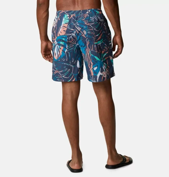 Summerdry Shorts Dark Mountain King Palms Multi Mens Columbia Sportswear Shorts Summerdry Shorts Dark Mountain King Palms Multi Mens Columbia Sportswear Shorts
