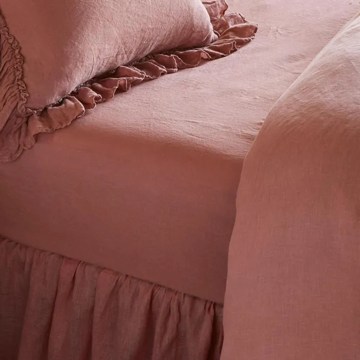 Sundance Catalog Bedding and Bath Gossamer Linen Fitted Sheet Sea 8211 Women