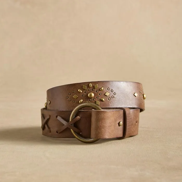 Sundance Catalog Belts Studded Rhylee Belt Espresso 8211 Women Sundance Catalog Belts Studded Rhylee Belt Espresso 8211 Women