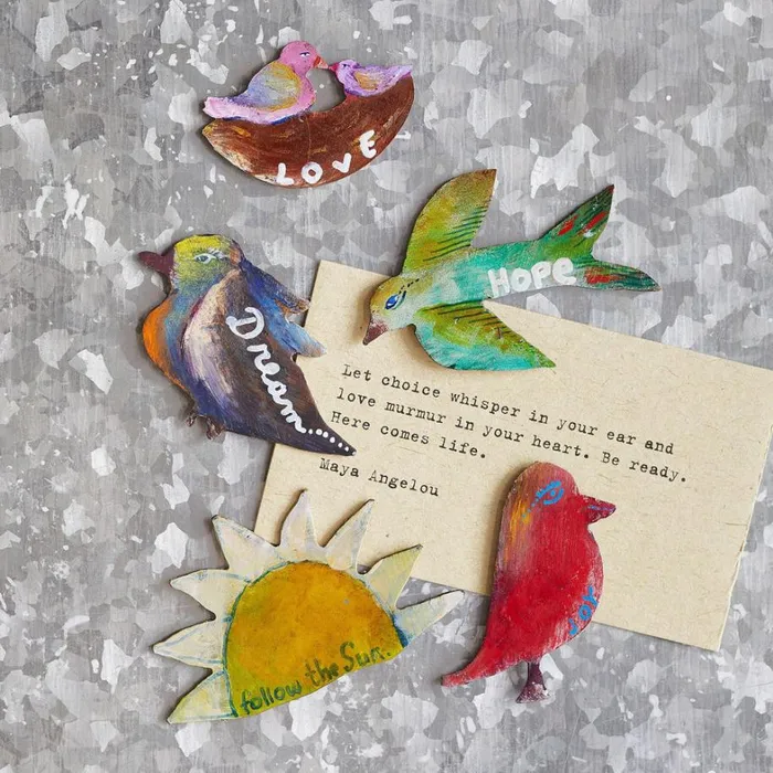 Sundance Catalog Decor Nourish The Spirit Magnets Set Of 5 8211 Women