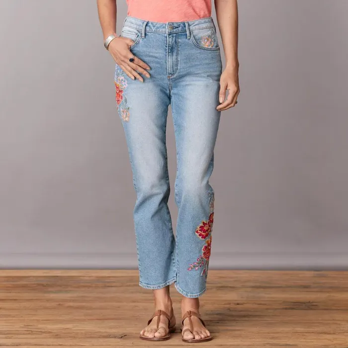 Sundance Catalog Denim Shop Stella Floral Charm Jeans Floral 8211 Women Sundance Catalog Denim Shop Stella Floral Charm Jeans Floral 8211 Women