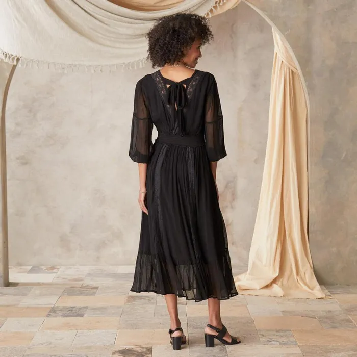 Sundance Catalog Dresses and Jumpsuits Giverny Dress Petite Black 8211 Women Sundance Catalog Dresses and Jumpsuits Giverny Dress Petite Black 8211 Women