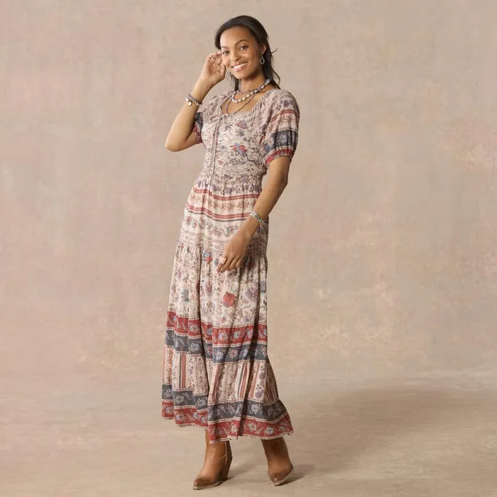 Sundance Catalog Dresses and Jumpsuits Plaza Print Dress Ivory 8211 Women Sundance Catalog Dresses and Jumpsuits Plaza Print Dress Ivory 8211 Women