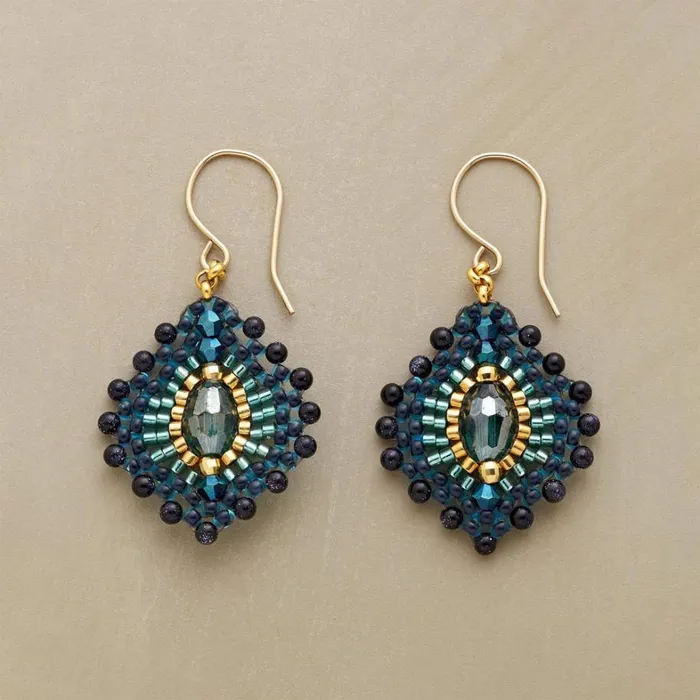 Sundance Catalog Earrings Blue Plume Earrings 8211 Women