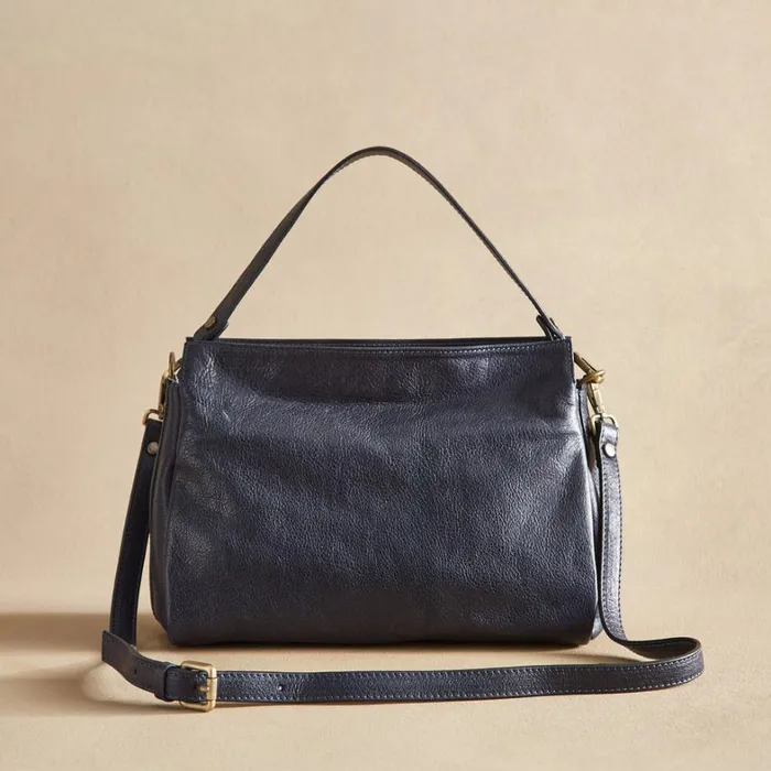 Sundance Catalog Handbags Betsy Tote Dark Navy 8211 Women