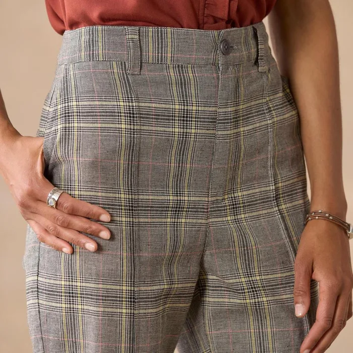 Sundance Catalog Pants and Shorts Whitman Plaid Pants Petite Mink 8211 Women Sundance Catalog Pants and Shorts Whitman Plaid Pants Petite Mink 8211 Women