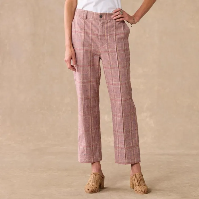 Sundance Catalog Pants and Shorts Whitman Plaid Pants Petite Mink 8211 Women Sundance Catalog Pants and Shorts Whitman Plaid Pants Petite Mink 8211 Women