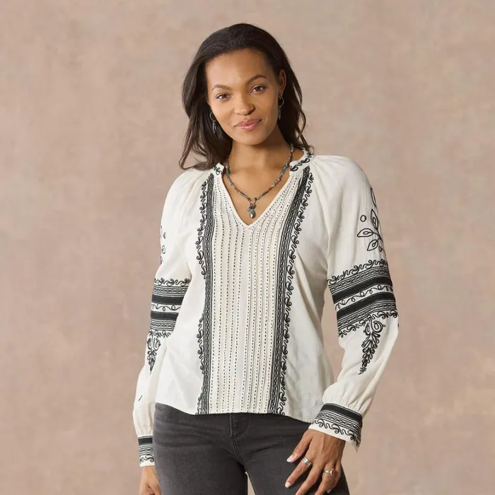 Sundance Catalog Petite Styles Azucena Top Petite Vanilla 8211 Women Sundance Catalog Petite Styles Azucena Top Petite Vanilla 8211 Women