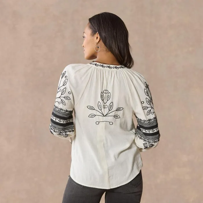 Sundance Catalog Petite Styles Azucena Top Petite Vanilla 8211 Women Sundance Catalog Petite Styles Azucena Top Petite Vanilla 8211 Women