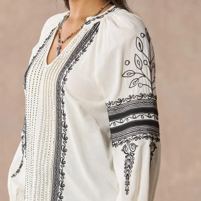 Sundance Catalog Petite Styles Azucena Top Petite Vanilla 8211 Women Sundance Catalog Petite Styles Azucena Top Petite Vanilla 8211 Women