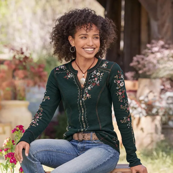 Sundance Catalog Petite Styles Fayette Floral Henley Petite Oceana 8211 Women Sundance Catalog Petite Styles Fayette Floral Henley Petite Oceana 8211 Women