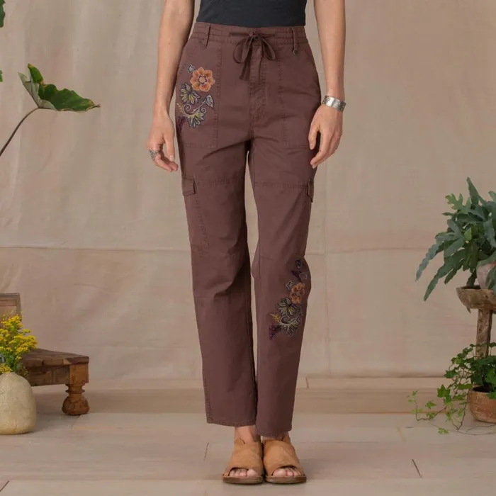 Sundance Catalog Petite Styles Natalia Embroidered Pants Petite Stone 8211 Women Sundance Catalog Petite Styles Natalia Embroidered Pants Petite Stone 8211 Women