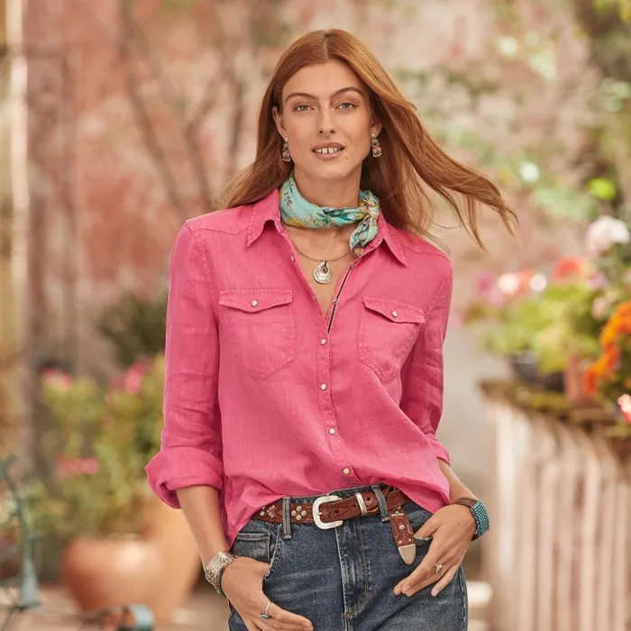 Sundance Catalog Petite Styles Willow Linen Shirt 8211 Petites White 8211 Women Sundance Catalog Petite Styles Willow Linen Shirt 8211 Petites White 8211 Women