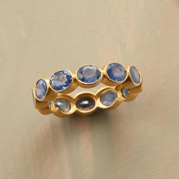 Sundance Catalog Rings Bubble Bezel Sapphire Ring 8211 Women