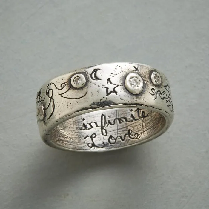 Sundance Catalog Rings Silver Infinite Love Ring 8211 Women