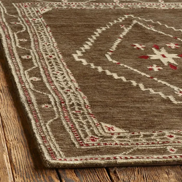Sundance Catalog Rugs Luria Tibetan HandKnotted Rug Beige Navy 8211 Women Sundance Catalog Rugs Luria Tibetan HandKnotted Rug Beige Navy 8211 Women