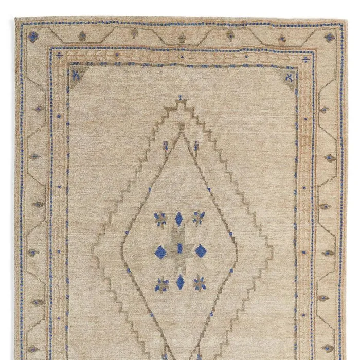 Sundance Catalog Rugs Luria Tibetan HandKnotted Rug Beige Navy 8211 Women Sundance Catalog Rugs Luria Tibetan HandKnotted Rug Beige Navy 8211 Women