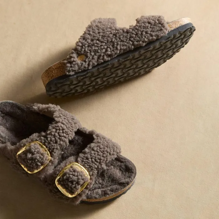 Sundance Catalog Sandals Arizona Big Buckle Teddy Sandals Gray 8211 Women Sundance Catalog Sandals Arizona Big Buckle Teddy Sandals Gray 8211 Women
