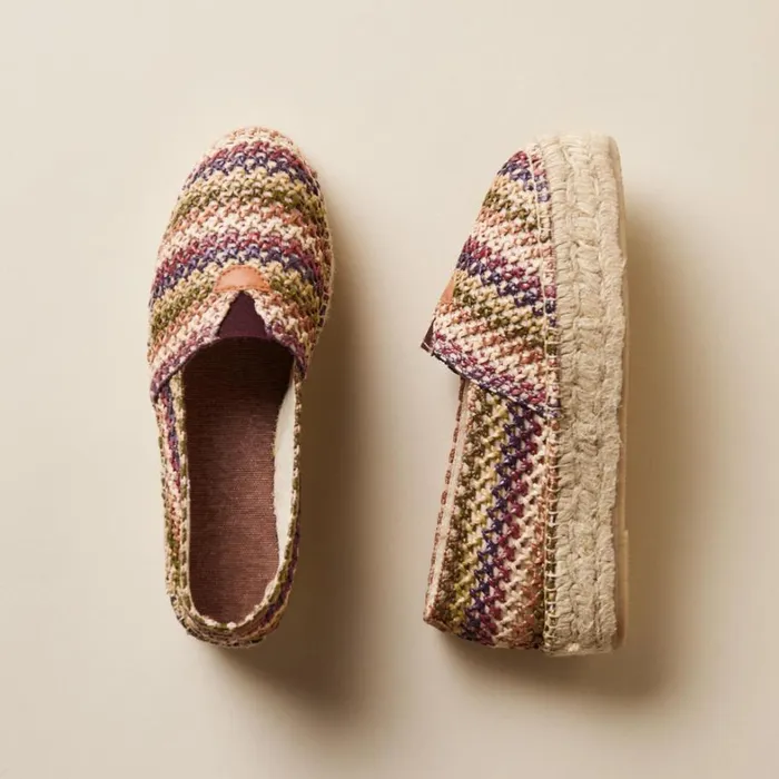 Sundance Catalog Shoes Arlet Espadrilles Plum Multi 8211 Women
