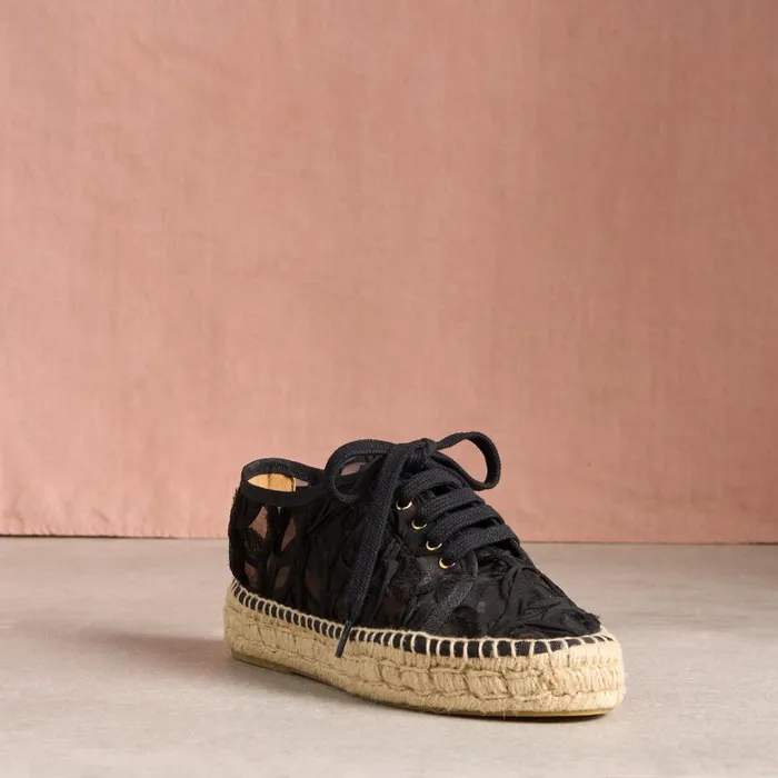Sundance Catalog Shoes Lace Petals Sneaker Black 8211 Women Sundance Catalog Shoes Lace Petals Sneaker Black 8211 Women