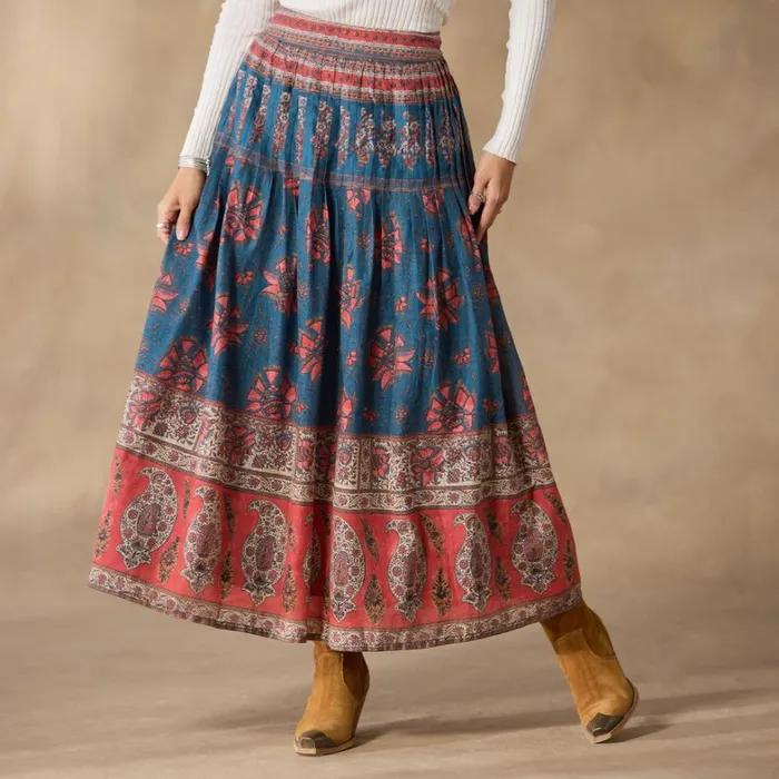 Sundance Catalog Skirts Flower Crowns Skirt Teal 8211 Women Sundance Catalog Skirts Flower Crowns Skirt Teal 8211 Women