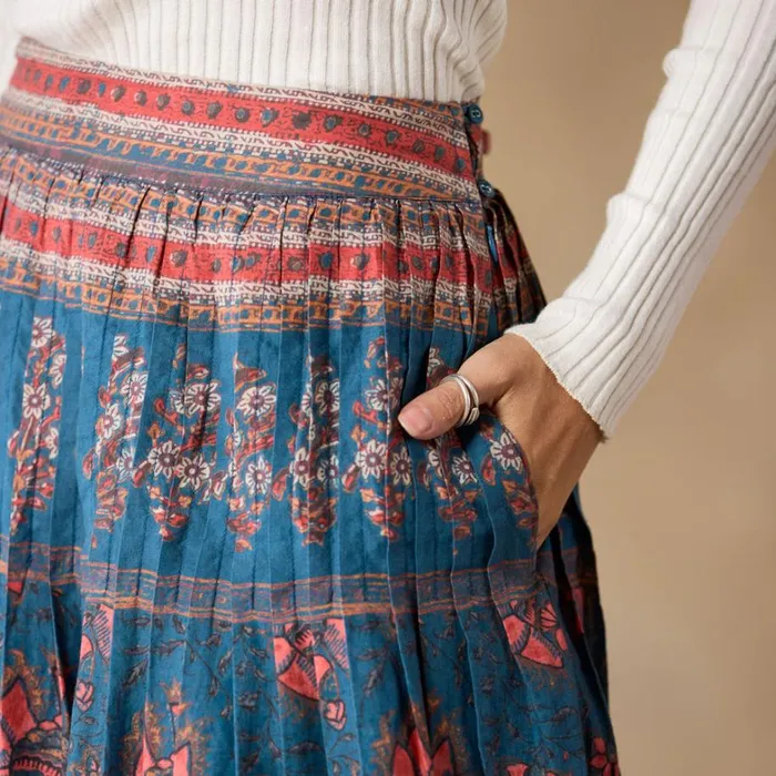 Sundance Catalog Skirts Flower Crowns Skirt Teal 8211 Women Sundance Catalog Skirts Flower Crowns Skirt Teal 8211 Women