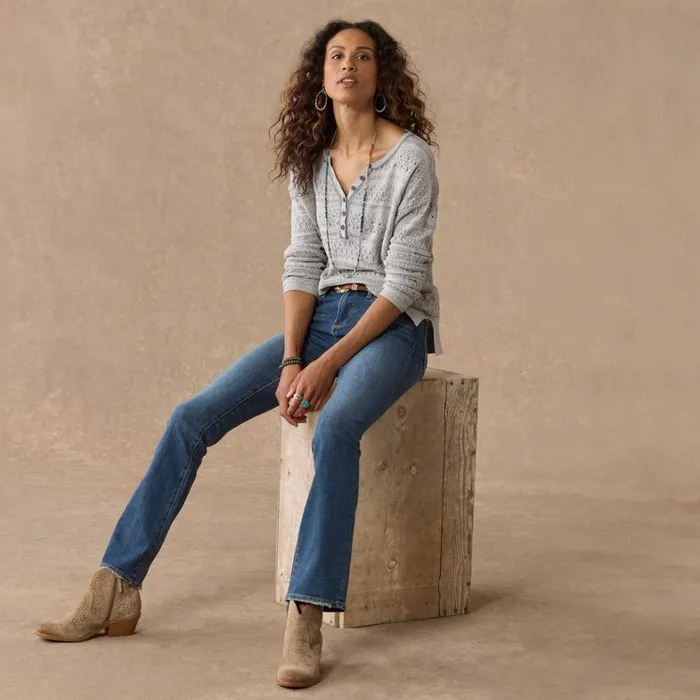 Sundance Catalog Sweaters Devon Sweater Henley Heather Gray 8211 Women Sundance Catalog Sweaters Devon Sweater Henley Heather Gray 8211 Women