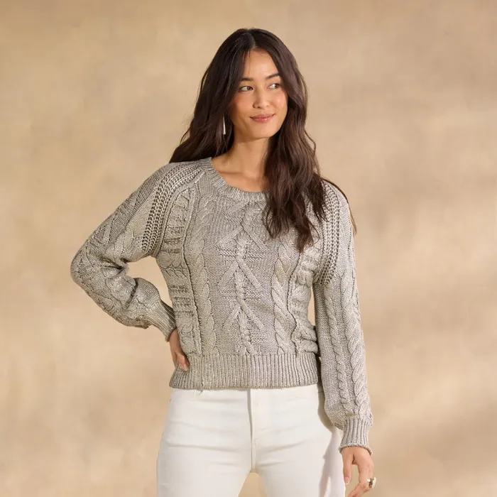 Sundance Catalog Sweaters Marta Sweater Metallic 8211 Women