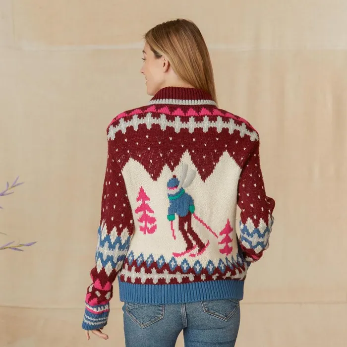 Sundance Catalog Sweaters Starlit Slopes Cardigan Petite Maroon 8211 Women Sundance Catalog Sweaters Starlit Slopes Cardigan Petite Maroon 8211 Women