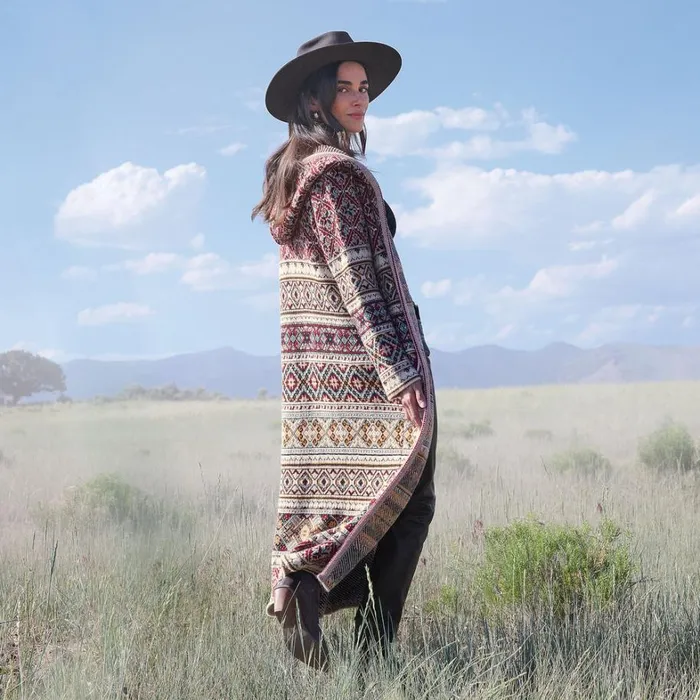 Sundance Catalog Sweaters Summit Sweater Coat Multi 8211 Women