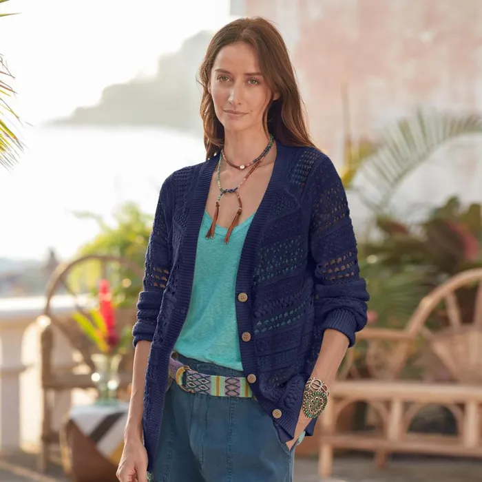 Sundance Catalog Sweaters Travelers Cardigan Night Sky 8211 Women