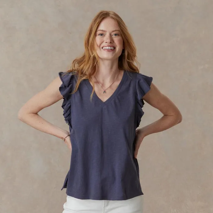 Sundance Catalog Tops Lakelynn Ruffle Top Magenta 8211 Women Sundance Catalog Tops Lakelynn Ruffle Top Magenta 8211 Women