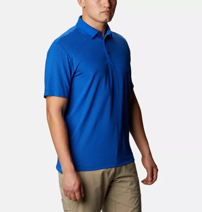 Sunday Golf Polo Azul Mens Columbia Sportswear Short Sleeve