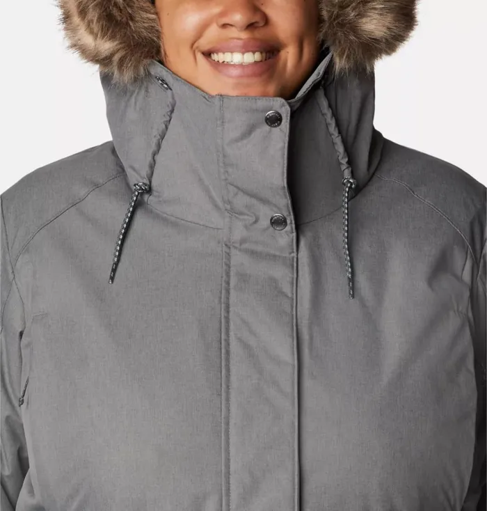 Suttle Mountain II Insulated Jacket 8211 Plus Size City Grey Womens Columbia Sportswear Insulated and Down Suttle Mountain II Insulated Jacket 8211 Plus Size City Grey Womens Columbia Sportswear Insulated and Down