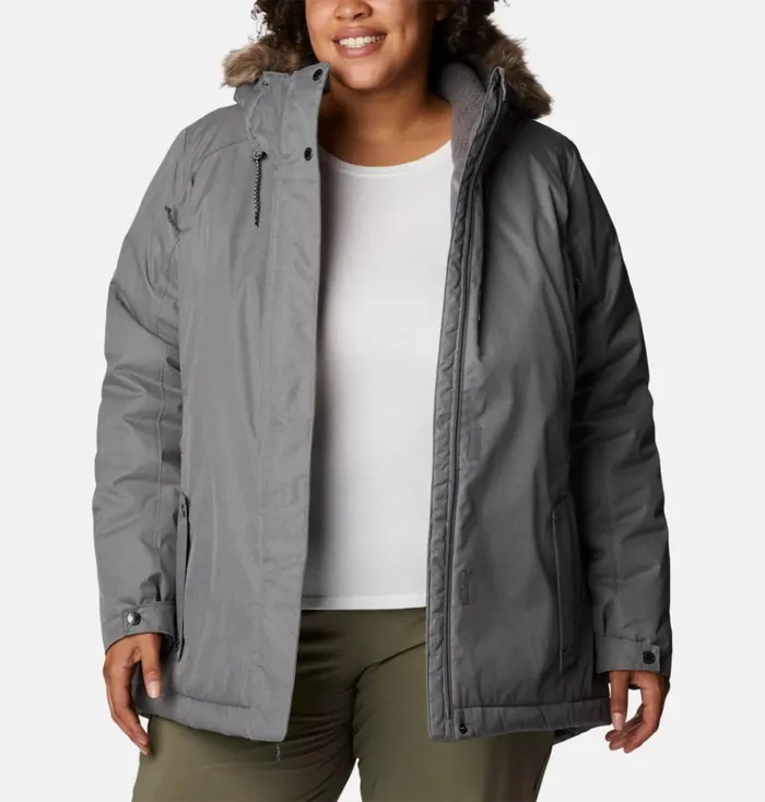 Suttle Mountain II Insulated Jacket 8211 Plus Size City Grey Womens Columbia Sportswear Insulated and Down Suttle Mountain II Insulated Jacket 8211 Plus Size City Grey Womens Columbia Sportswear Insulated and Down