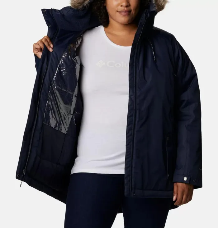 Suttle Mountain II Insulated Jacket 8211 Plus Size Dark Nocturnal Womens Columbia Sportswear Insulated and Down Suttle Mountain II Insulated Jacket 8211 Plus Size Dark Nocturnal Womens Columbia Sportswear Insulated and Down