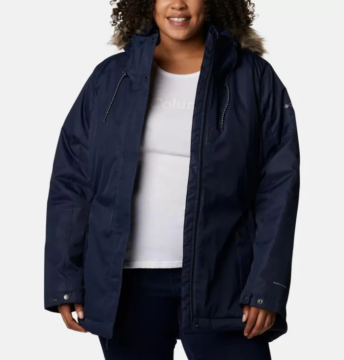 Suttle Mountain II Insulated Jacket 8211 Plus Size Dark Nocturnal Womens Columbia Sportswear Insulated and Down Suttle Mountain II Insulated Jacket 8211 Plus Size Dark Nocturnal Womens Columbia Sportswear Insulated and Down