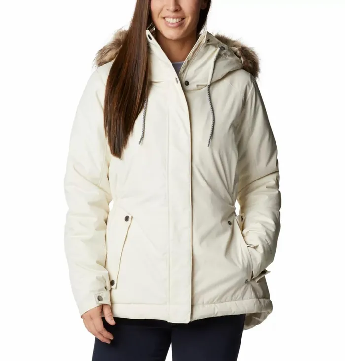 Suttle Mountain II Insulated Jacket Chalk Womens Columbia Sportswear Insulated and Down