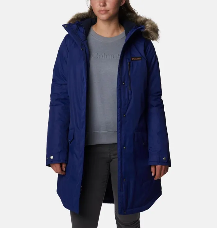 Suttle Mountain Long Insulated Jacket Dark Sapphire Womens Columbia Sportswear Insulated and Down Suttle Mountain Long Insulated Jacket Dark Sapphire Womens Columbia Sportswear Insulated and Down