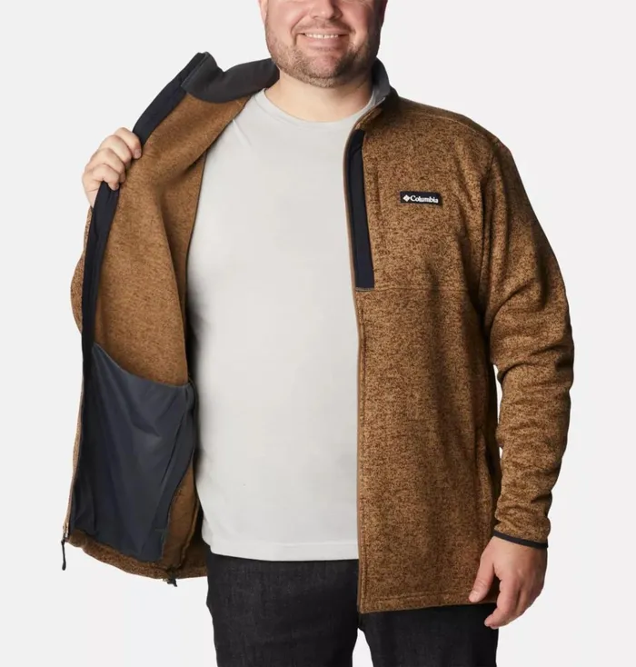 Sweater Weather Fleece Full Zip 8211 Big Delta Heather Mens Columbia Sportswear Jackets and Vests Sweater Weather Fleece Full Zip 8211 Big Delta Heather Mens Columbia Sportswear Jackets and Vests
