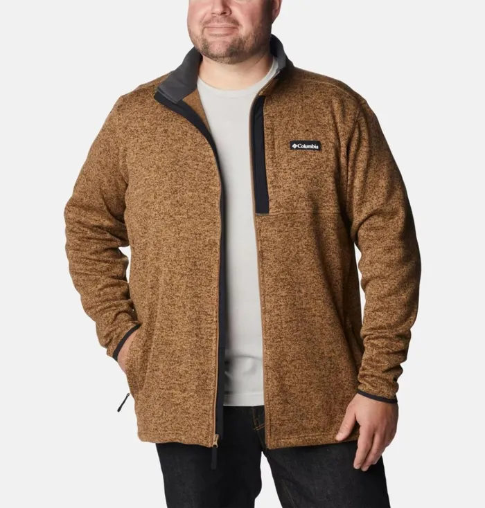 Sweater Weather Fleece Full Zip 8211 Big Delta Heather Mens Columbia Sportswear Jackets and Vests Sweater Weather Fleece Full Zip 8211 Big Delta Heather Mens Columbia Sportswear Jackets and Vests