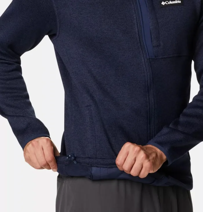 Sweater Weather Fleece Full Zip Jacket 8211 Tall Collegiate Navy Heather Mens Columbia Sportswear Jackets and Vests Sweater Weather Fleece Full Zip Jacket 8211 Tall Collegiate Navy Heather Mens Columbia Sportswear Jackets and Vests
