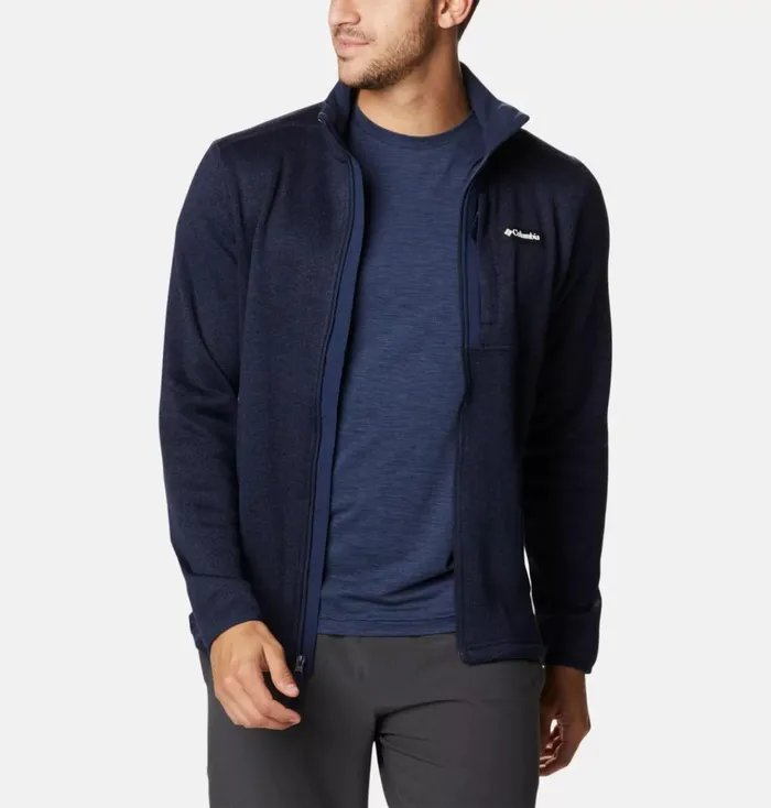 Sweater Weather Fleece Full Zip Jacket 8211 Tall Collegiate Navy Heather Mens Columbia Sportswear Jackets and Vests Sweater Weather Fleece Full Zip Jacket 8211 Tall Collegiate Navy Heather Mens Columbia Sportswear Jackets and Vests