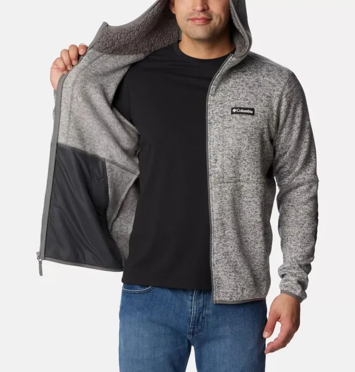 Sweater Weather Full Zip Hoodie City Grey Heather Mens Columbia Sportswear Jackets and Vests Sweater Weather Full Zip Hoodie City Grey Heather Mens Columbia Sportswear Jackets and Vests