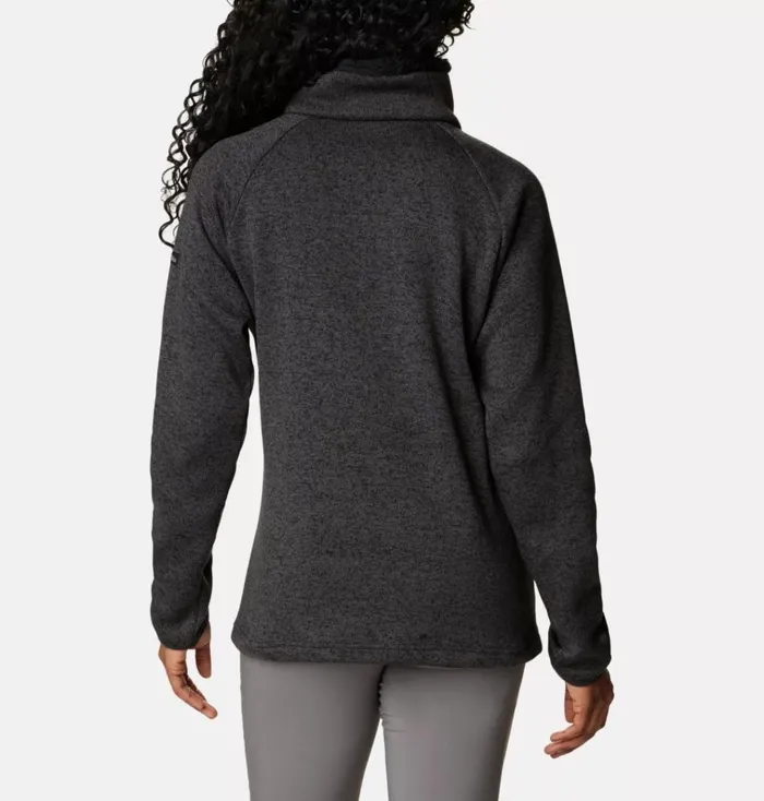 Sweater Weather Sherpa Hybrid Pullover Black Heather Womens Columbia Sportswear Pullovers and Tops Sweater Weather Sherpa Hybrid Pullover Black Heather Womens Columbia Sportswear Pullovers and Tops